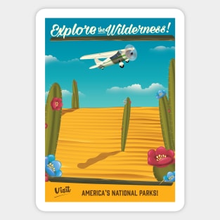 Explore the Wilderness Sticker